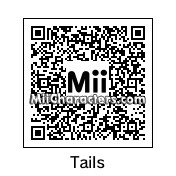 QR Code for Miles "Tails" Prower by Toon and Anime