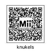 QR Code for Knuckles the Echidna by SonicFan