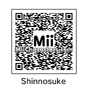 QR Code for Shinnosuke by Mii Maker JL