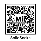 QR Code for Solid Snake by J1N2G