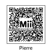 QR Code for Pierre by Mii Maker JL