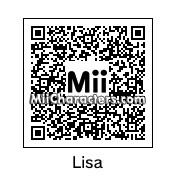 QR Code for Lisa by J1N2G