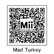 QR Code for Mad Turkey by Toon and Anime