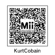 QR Code for Kurt Cobain by Pamela