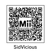 QR Code for Sid Vicious by Lipe