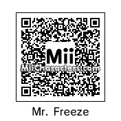 QR Code for Mr. Freeze by MiiBrowser