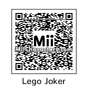 QR Code for Lego Joker by MiiBrowser