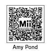 QR Code for Amelia (Amy) Pond by meganbpyle