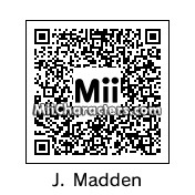 QR Code for John Madden by Eben Frostey