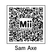 QR Code for Sam Axe by Andy Anonymous