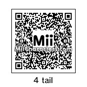 QR Code for Naruto Uzumaki (4 Tail Mode) by samuel paul tr