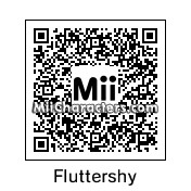 QR Code for Fluttershy by miiwinner