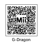 QR Code for G-Dragon by robbieraeful