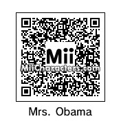 QR Code for Michelle Obama by rababob