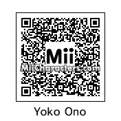 QR Code for Yoko Ono by Leslie