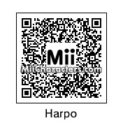 QR Code for Harpo Marx by Sparkey Davis