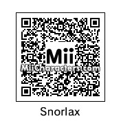 QR Code for Snorlax by J1N2G