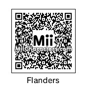 QR Code for Ned Flanders by Denlig