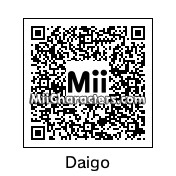 QR Code for Daigo Umehara by Eben Frostey