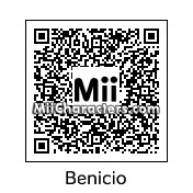 QR Code for Benicio Del Toro by Ali