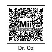 QR Code for Dr Mehmet Oz by Eben Frostey