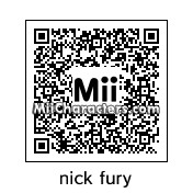 QR Code for Nick Fury by isur
