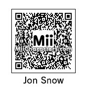 QR Code for Jon Snow by Andy Anonymous