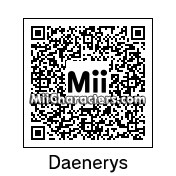 QR Code for Daenerys Targaryen by Andy Anonymous