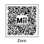 QR Code for Roronoa Zoro by SkinnyCat