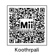 QR Code for Rajesh Koothrappali by Tocci