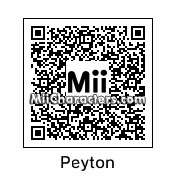 QR Code for Peyton Manning by deonidas