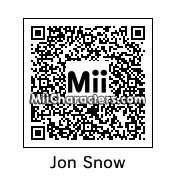 QR Code for Jon Snow by deonidas