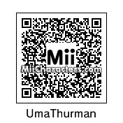 QR Code for Uma Thurman by celery