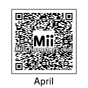 QR Code for April O'Neil by Ultra