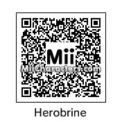 QR Code for Herobrine "Persson" by J1N2G