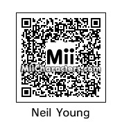 QR Code for Neil Young by Ajay