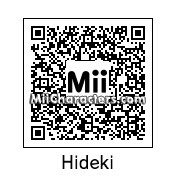 QR Code for Hideki Kamiya by J1N2G