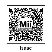 QR Code for Isaac by Deglitch