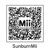 QR Code for Sunburn by MiiMan3467