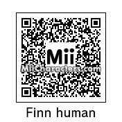 QR Code for Finn the Human by Abe Senpai