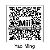 QR Code for Yao Ming by Eiinstein