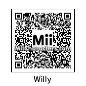 QR Code for Willy the Sparrow by Retrotator