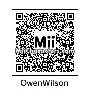 QR Code for Owen Wilson by heather