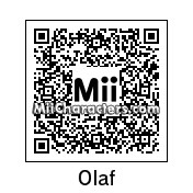 QR Code for Olaf the Snowman by technickal