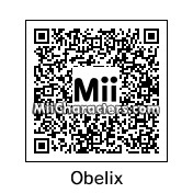 QR Code for Obelix by The Mii Wizard