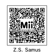 QR Code for Zero Suit Samus by J1N2G