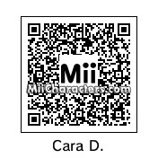 QR Code for Cara Delevingne by paperjaw