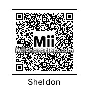 QR Code for Sheldon Cooper by Snintyeight