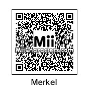 QR Code for Angela Dorothea Merkel Kasner by PoketendoNL