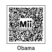 QR Code for Barack Hussein Obama by J1N2G